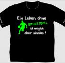 T-Shirt Basketball Motiv 18