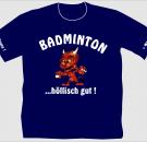 T-Shirt Badminton Motiv 21