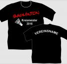 T-Shirt Badminton Motiv 22