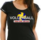 Girlie-Shirt Volleyball Motiv 22