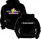 Kapuzen-Sweatshirt Volleyball Motiv 5