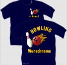 T-Shirt Bowling Motiv 28
